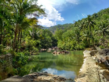 Potensi Wisata Bendungan Beji Desa Ngrambingan